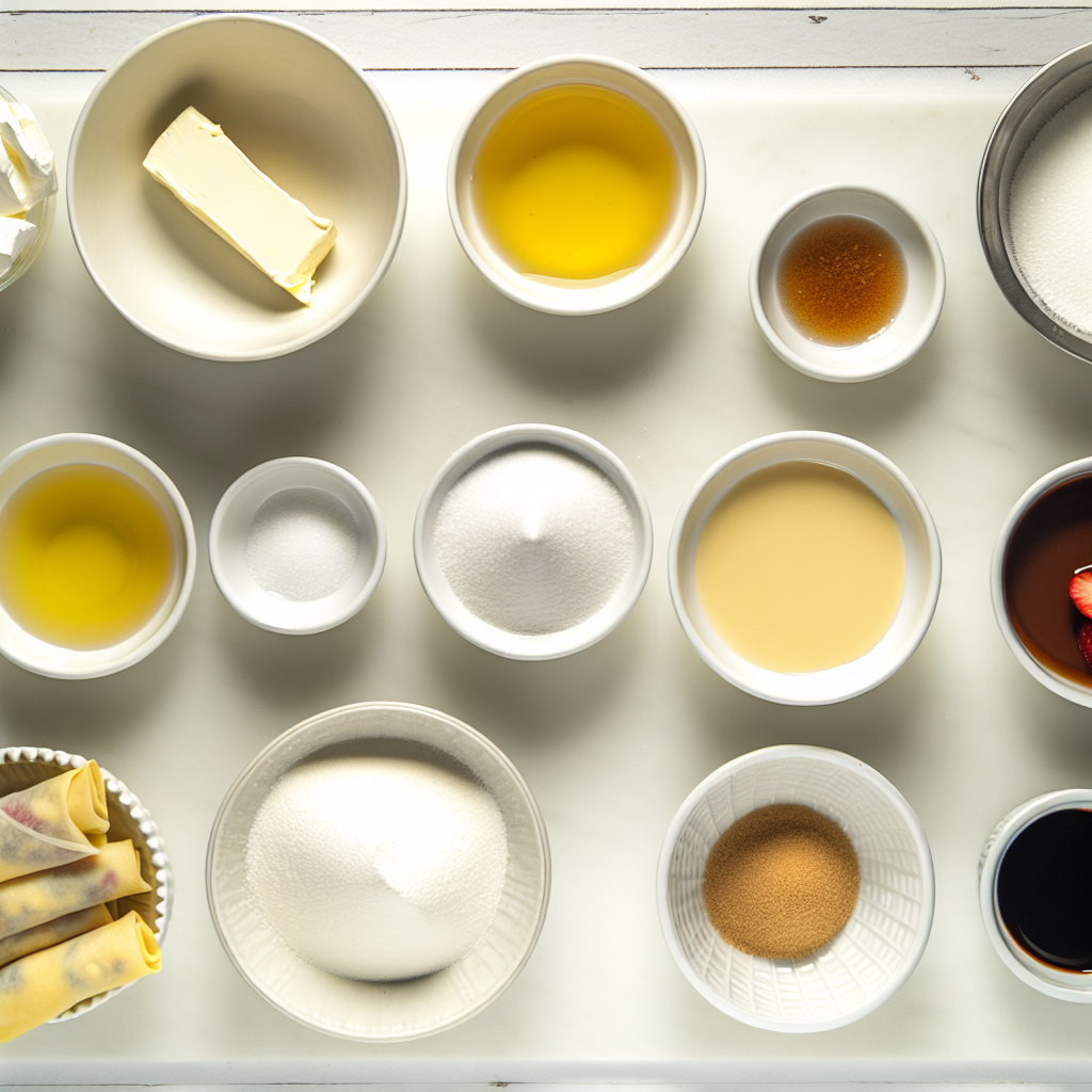 Cheesecake Egg Rolls with Cinnamon Sugar and Toppings Recipe - Recipe Image