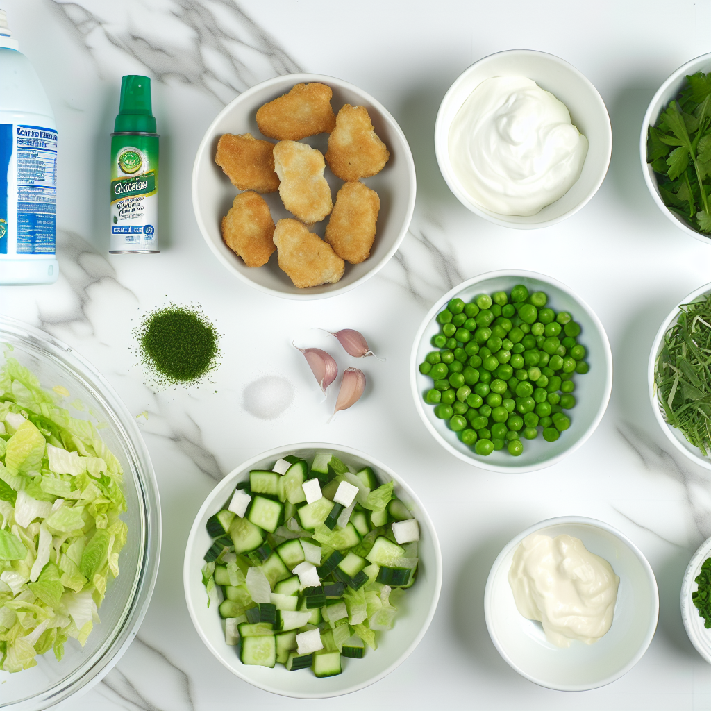 Green Goddess Nugget Salad Recipe - Recipe Image