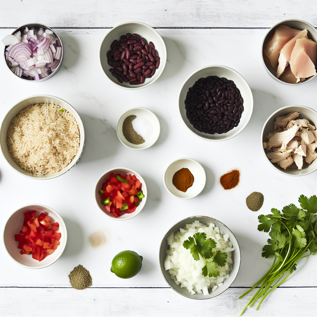 Cuban Chicken & Black Bean Rice Bowls Recipe - Recipe Image