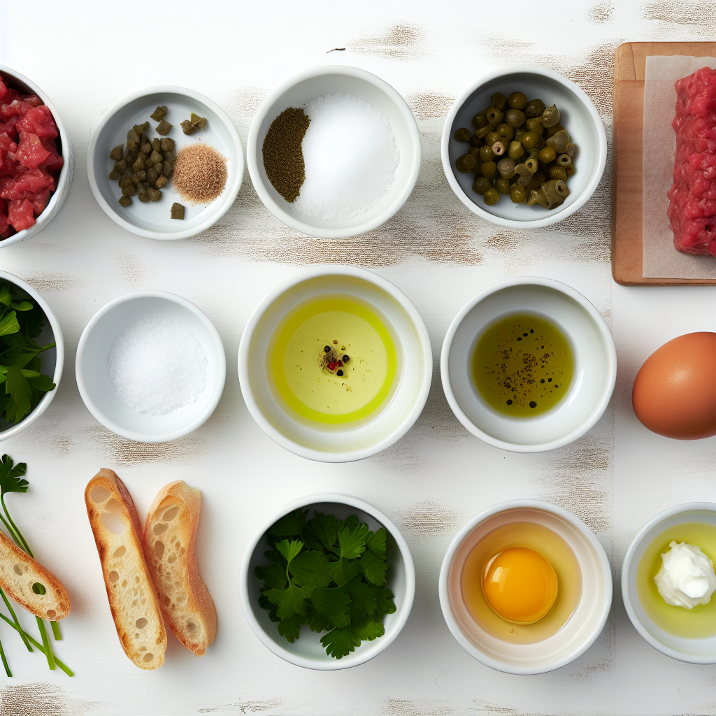 Classic Steak Tartare (Beef Tartare) Recipe - Recipe Image