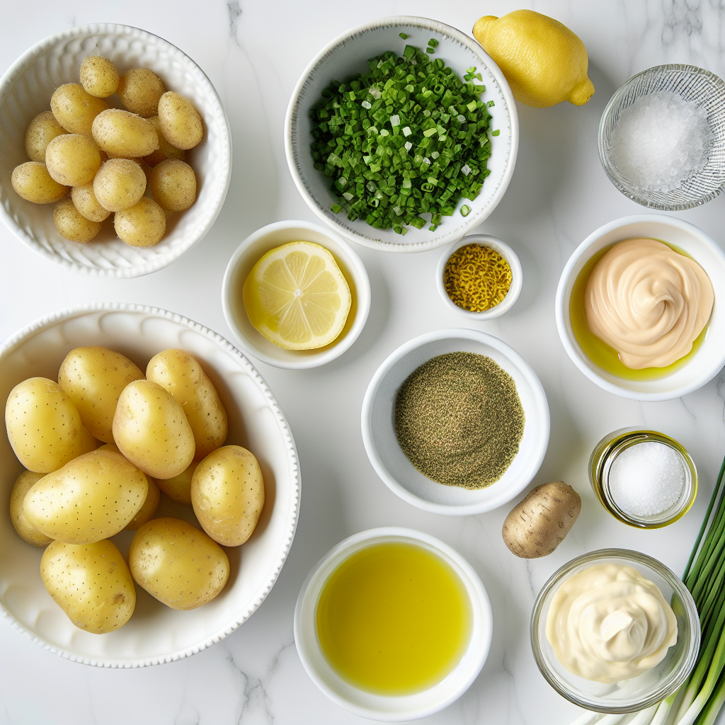 Tangy Mustard Potato Salad Recipe - Recipe Image