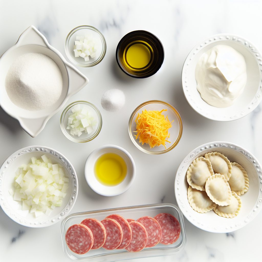 Kielbasa and Pierogi Bake: Discover the Ultimate Comfort Dish Recipe - Recipe Image