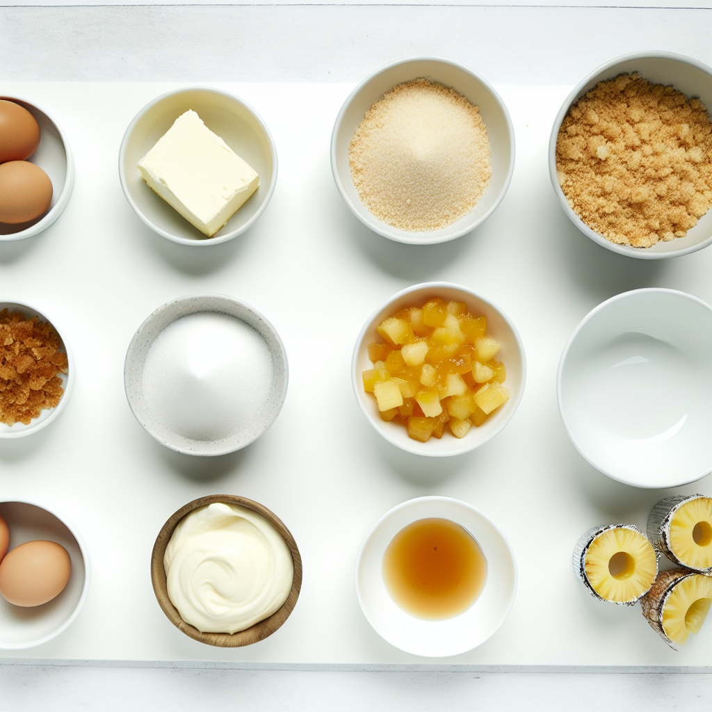 Mini Pineapple Condensed Coconut Milk Cheesecakes Recipe - Recipe Image