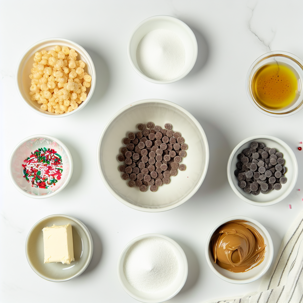 Christmas Chocolate Rice Krispie Balls Recipe - Recipe Image