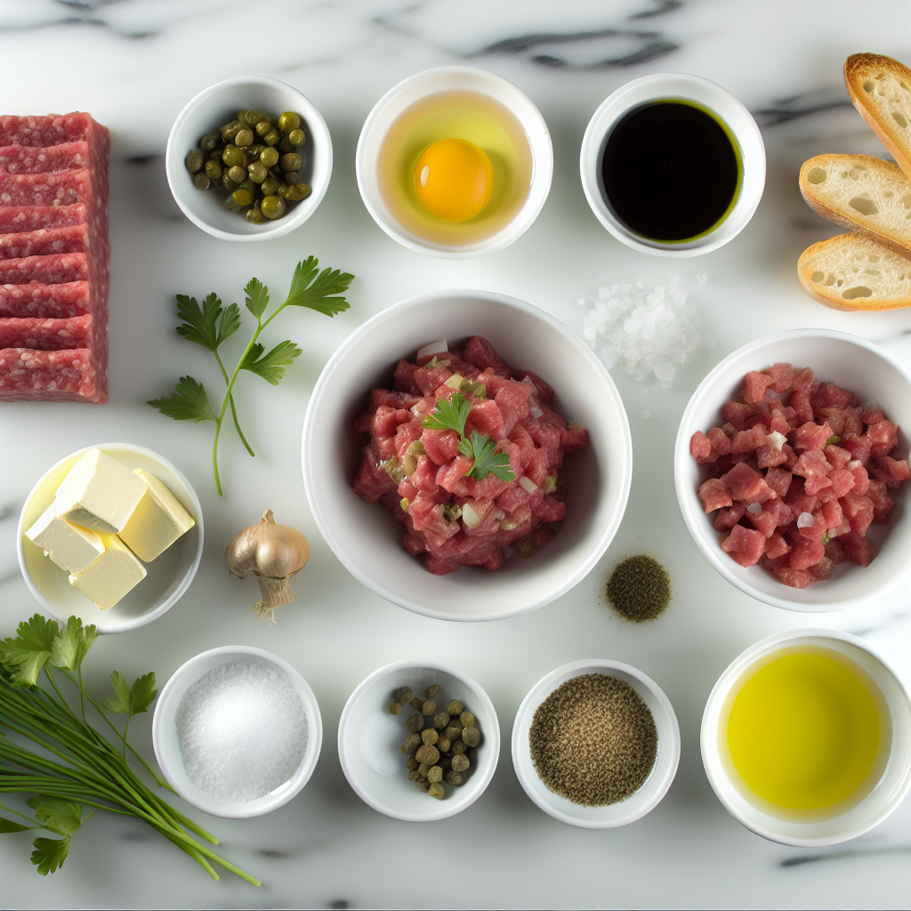 Classic Steak Tartare (Beef Tartare) Recipe - Recipe Image