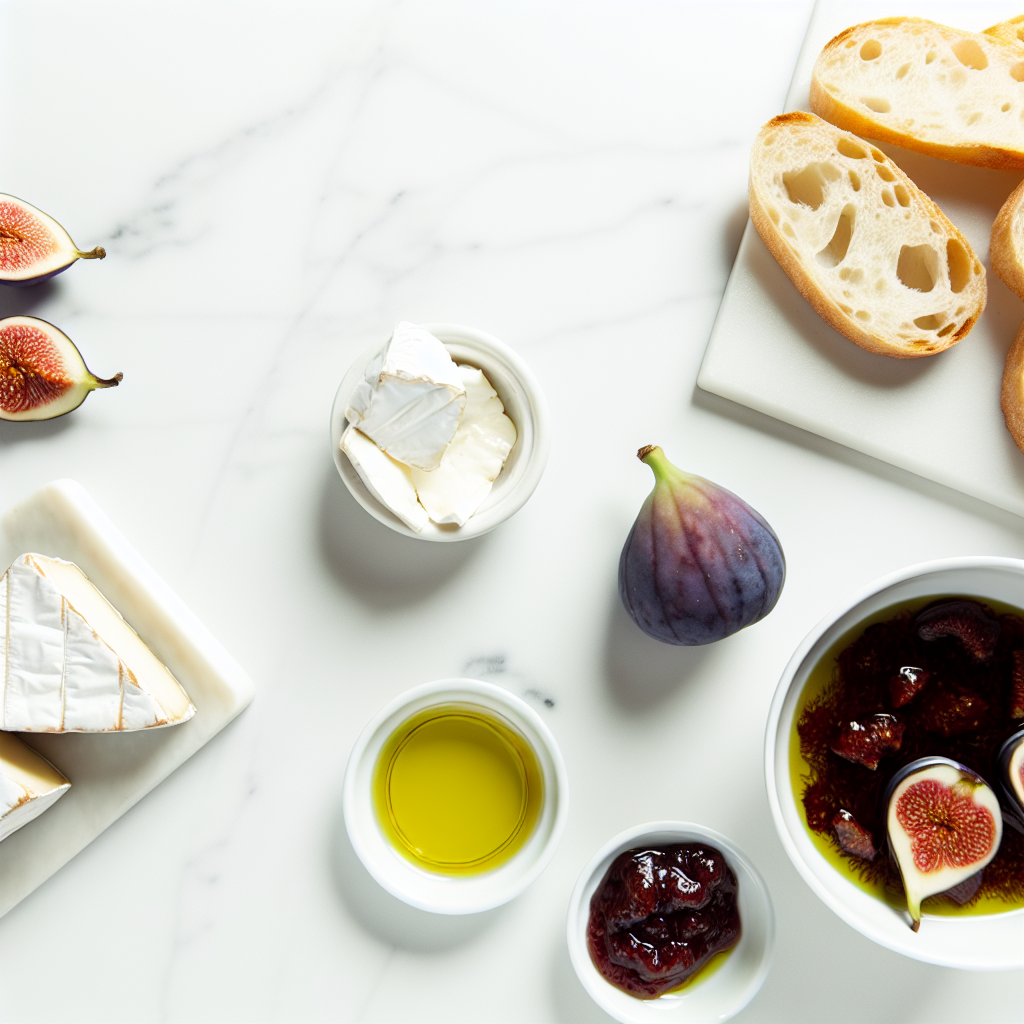 Brie and Fig Crostini Recipe - Recipe Image
