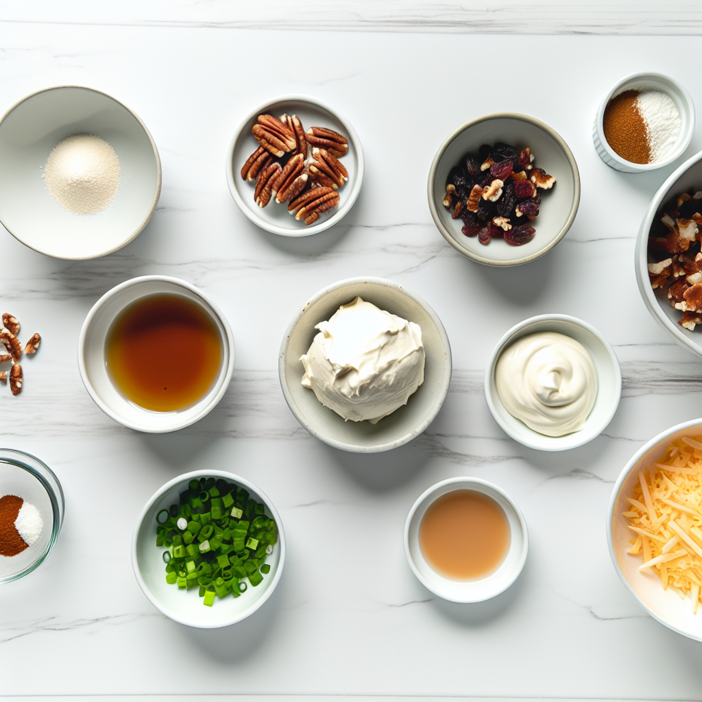 Mini Cheese Balls with Cranberries, Bacon, and Pecans Recipe - Recipe Image