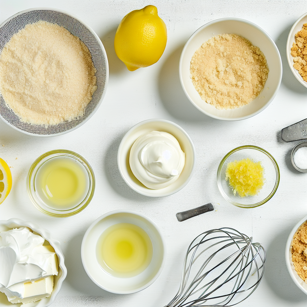 No-Bake Lemon Cheesecake Bars Recipe - Recipe Image