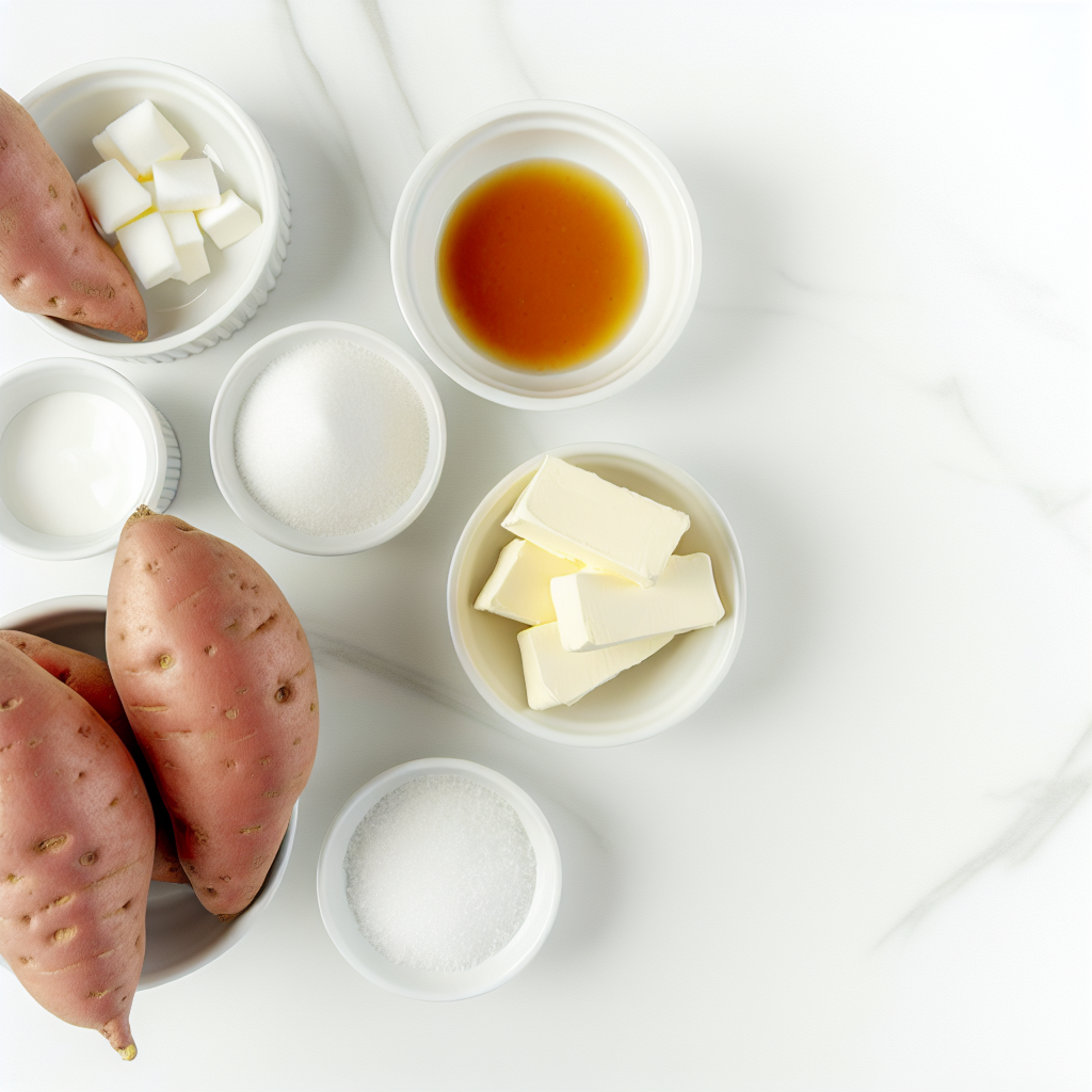 How to Make Mashed Sweet Potatoes Recipe - Recipe Image