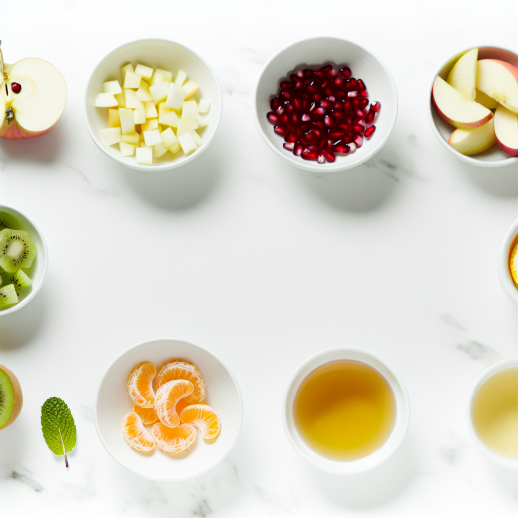 Winter Fruit Salad with Honey-Lemon Dressing Recipe - Recipe Image