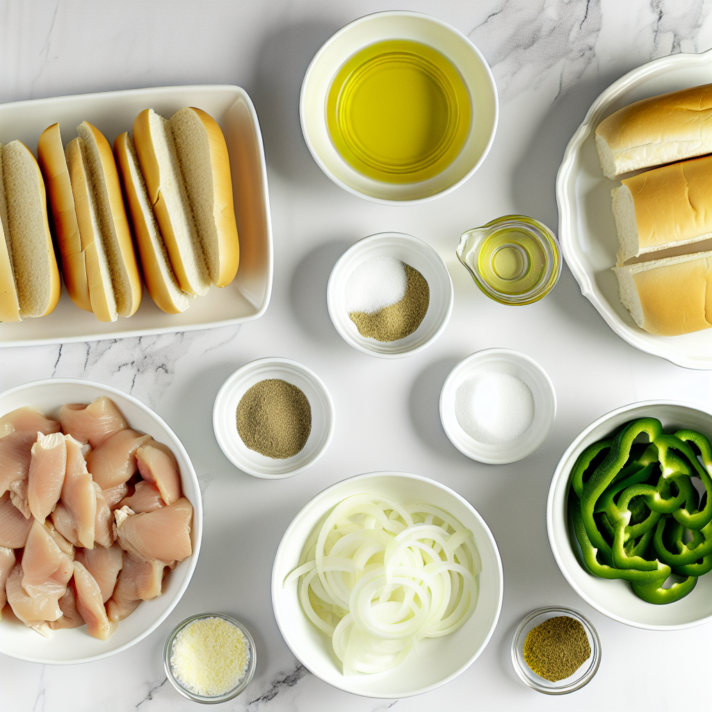 Chicken Cheesesteaks Recipe - Recipe Image