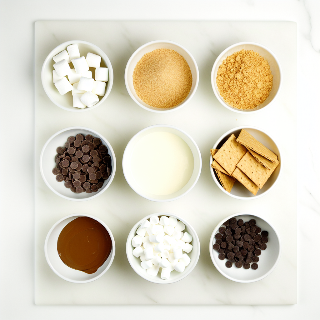 S’mores Christmas Magic Cookie Bars Recipe - Recipe Image