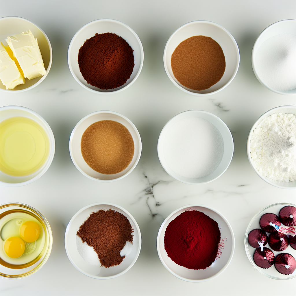 Red Velvet Blossoms Cookies Recipe - Recipe Image
