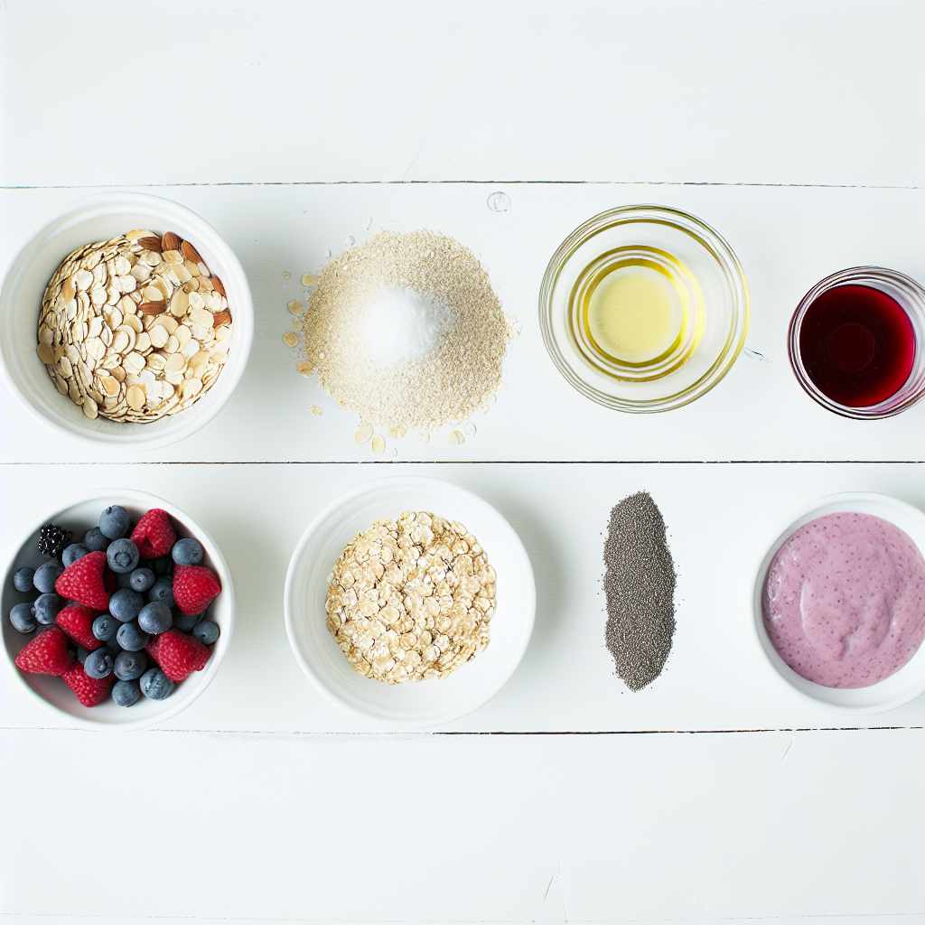 Berry Almond Protein Bars Recipe - Recipe Image