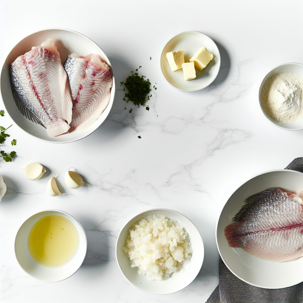 Garlic Butter Oven Baked Tilapia for Quick Dinner Bliss Recipe - Recipe Image