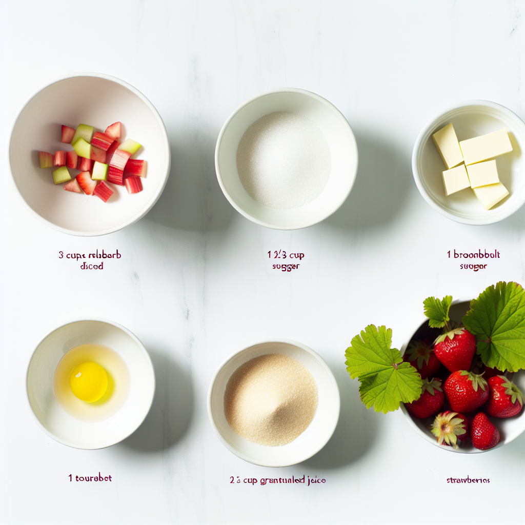 Strawberry Rhubarb Jam Recipe - Recipe Image