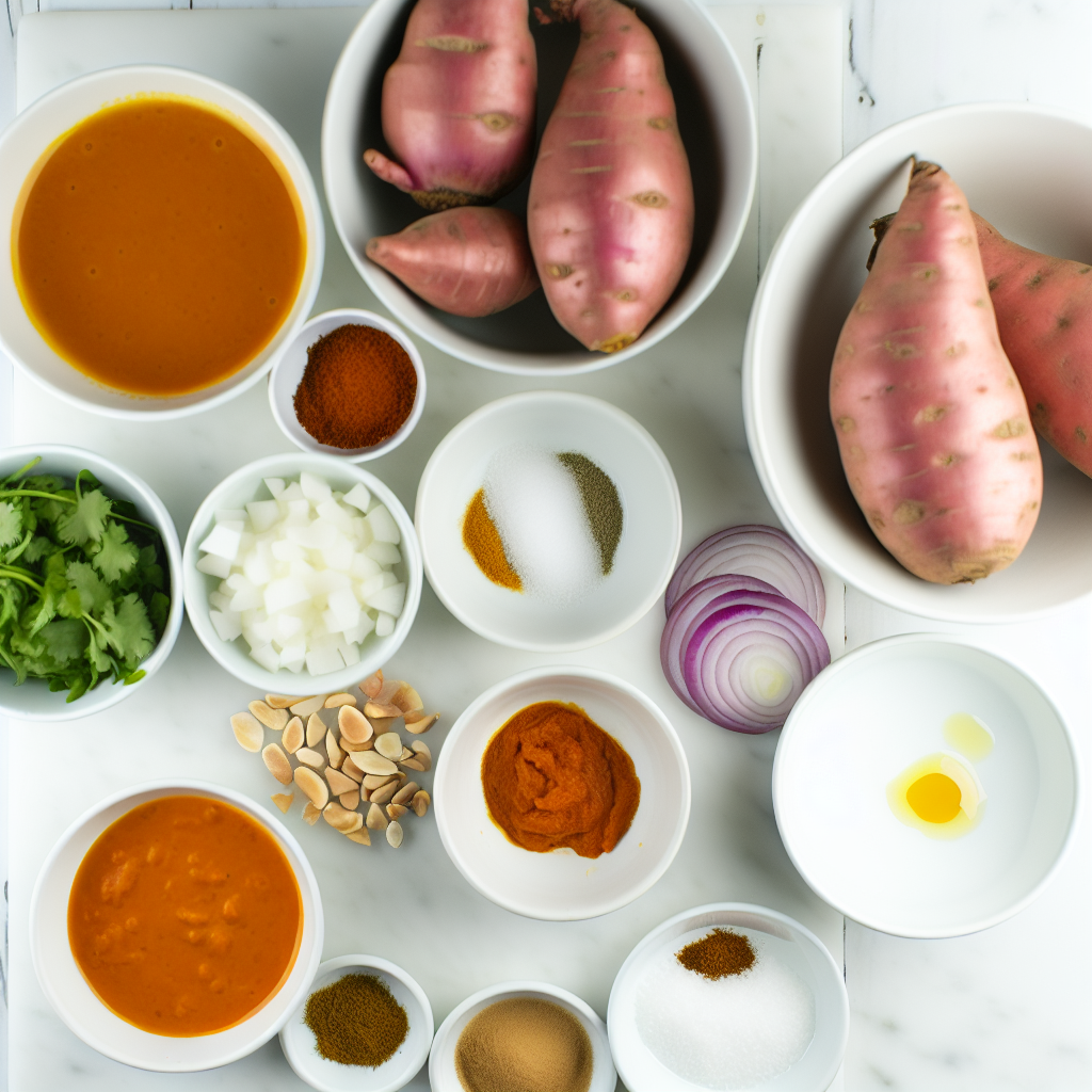 Sweet Potato Coconut Curry Soup Recipe - Recipe Image