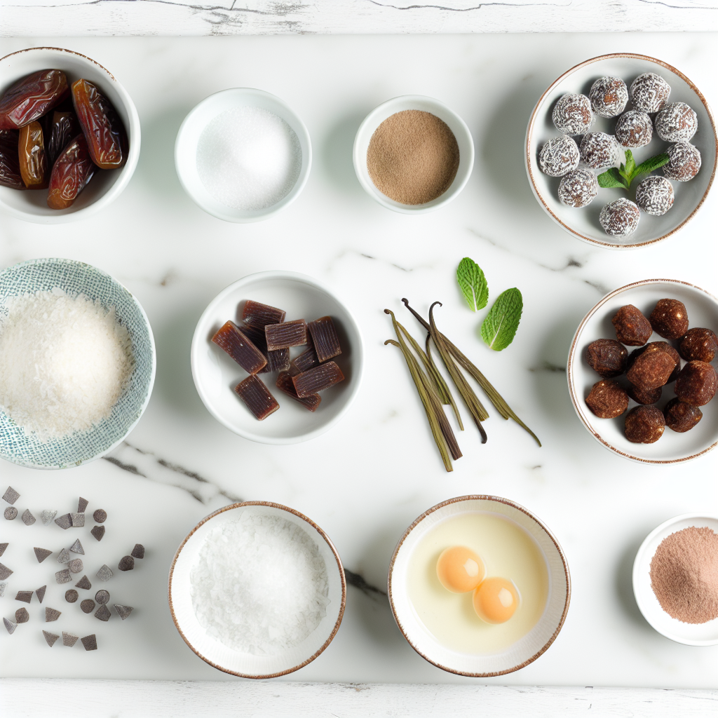 Quick & Easy Mint Chocolate Energy Balls Recipe - Recipe Image