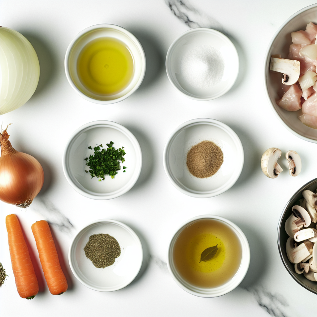 Chicken Mushroom Soup Recipe - Recipe Image