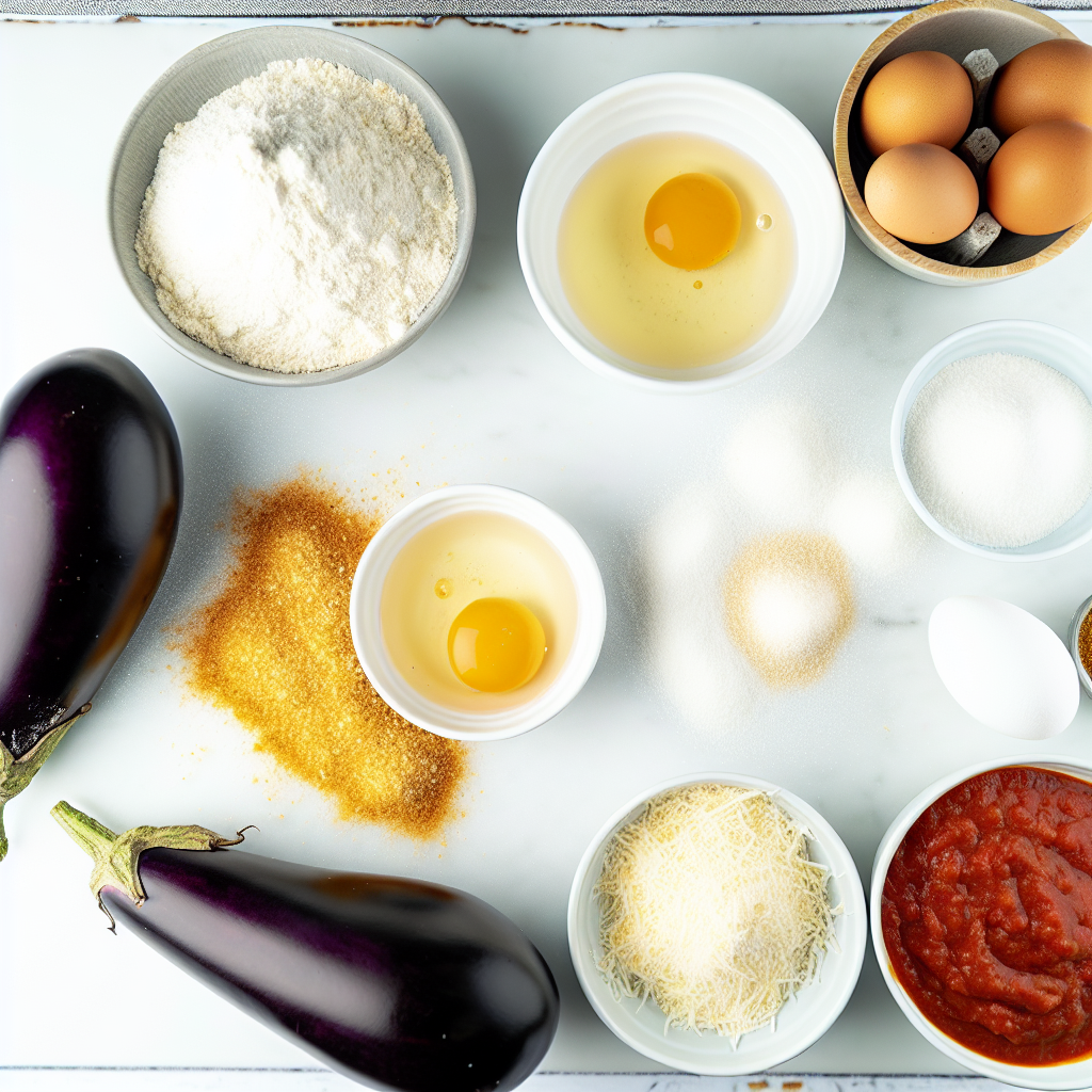 Crispy Baked Eggplant Parmesan Recipe - Recipe Image