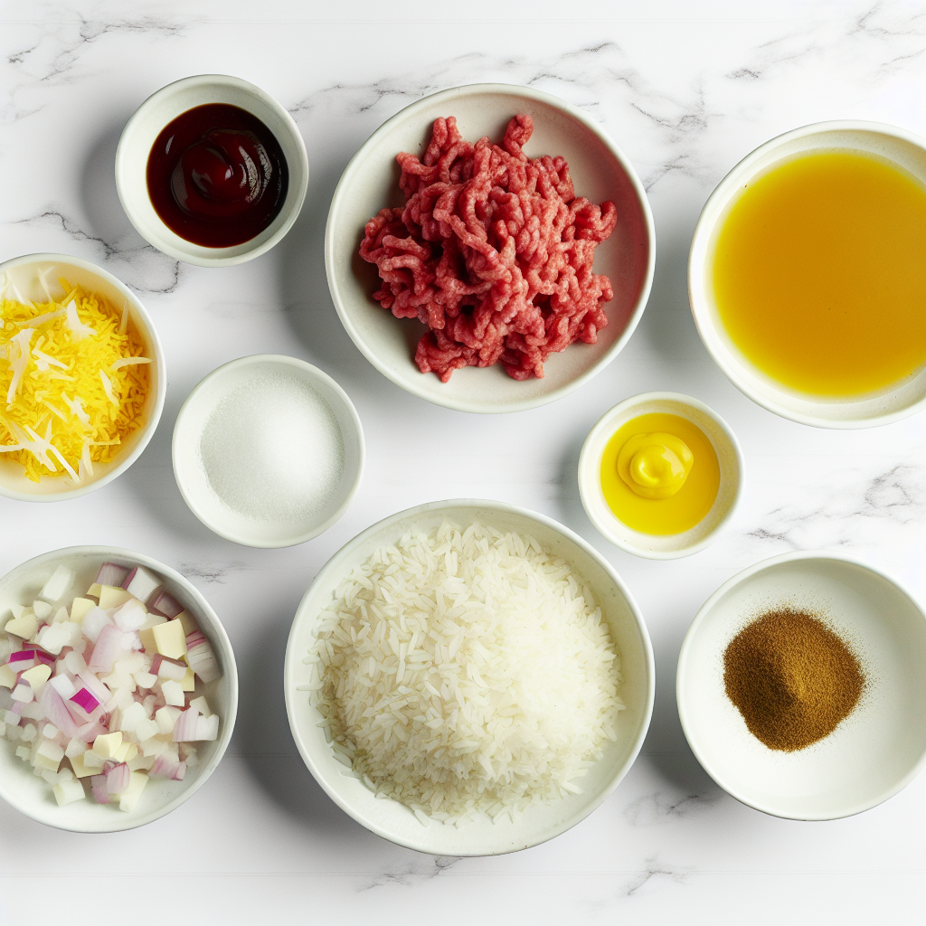 Cheeseburger Rice Recipe - Recipe Image