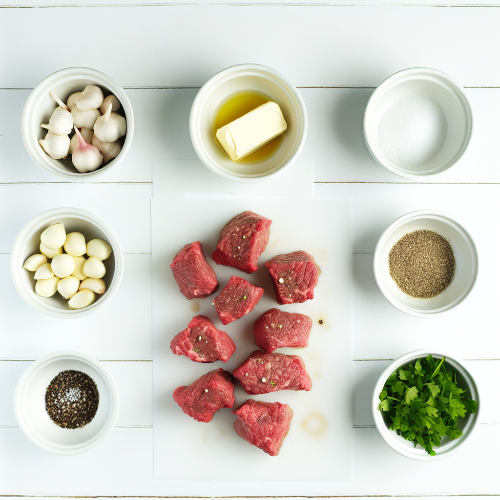 Crockpot Garlic Butter Steak Bites Recipe - Recipe Image