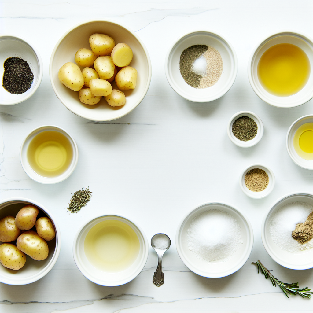 Crockpot Garlic Rosemary Potatoes Recipe - Recipe Image