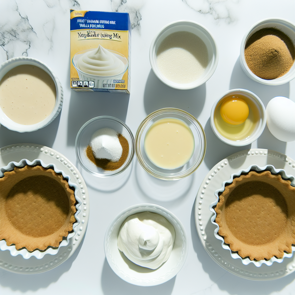 Easy No-Bake Eggnog Pie Recipe - Recipe Image