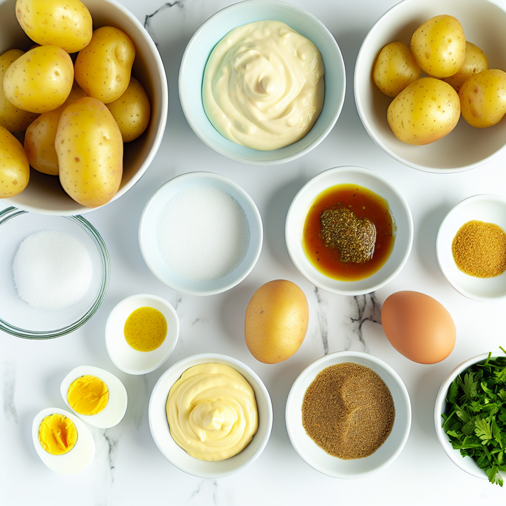 Mustard Potato Salad Recipe - Recipe Image