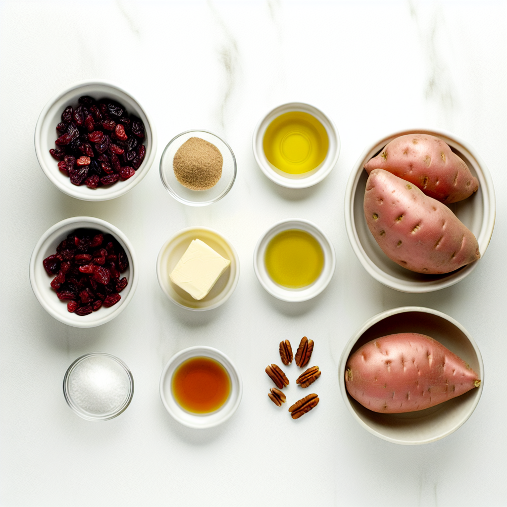 Cranberry Apple Twice Baked Sweet Potatoes (Easy Holiday Side Dish) Recipe - Recipe Image