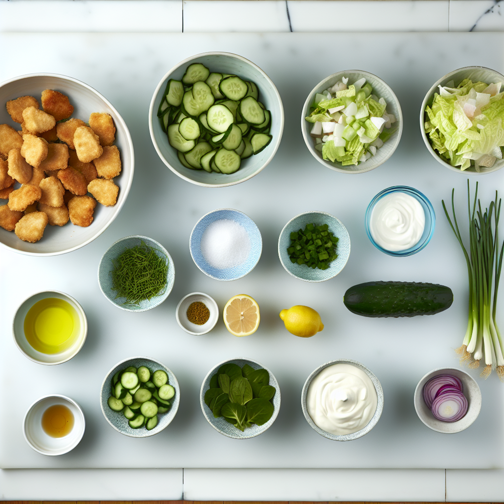 Green Goddess Nugget Salad Recipe - Recipe Image