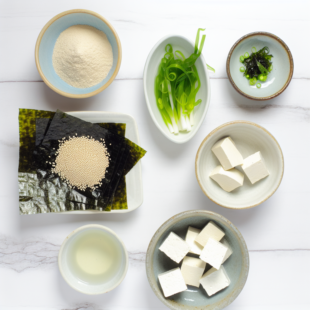 Homemade Miso Soup with Tofu Recipe - Recipe Image