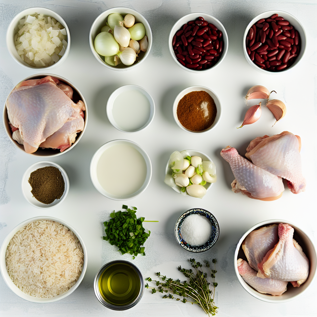 One-Pot Jerk Chicken with Rice & Peas Recipe - Recipe Image