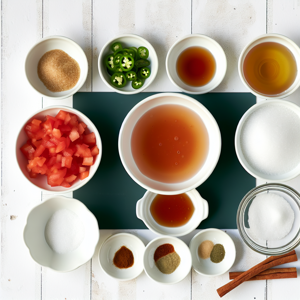 Sweet and Spicy Tomato Jam Recipe - Recipe Image