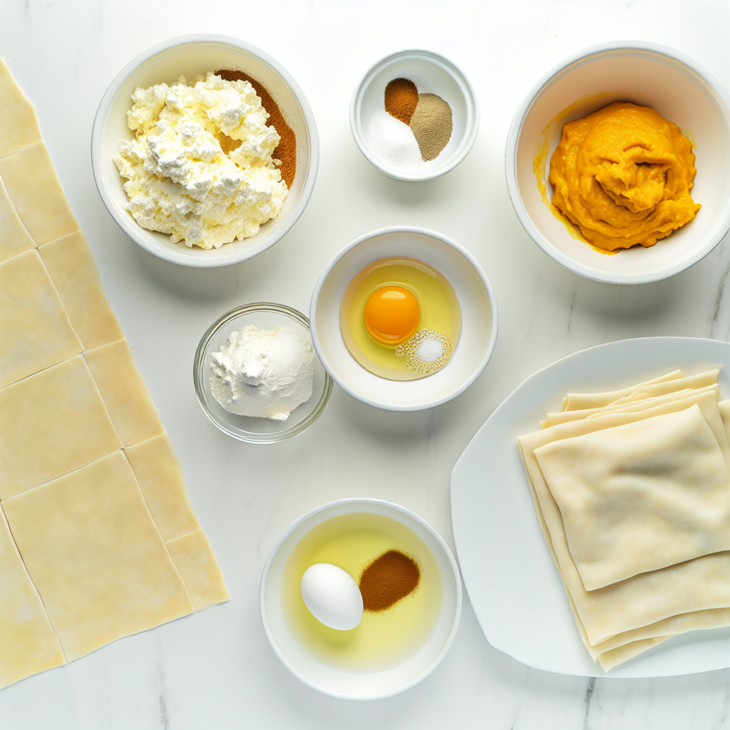 Pumpkin Ricotta Phyllo Triangles Recipe - Recipe Image