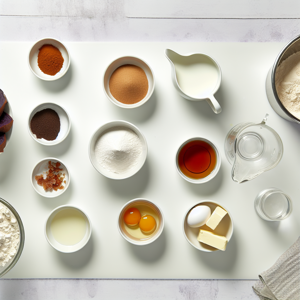 Gluten-Free Purple Sweet Potato Pie with Gingerbread Crust Recipe - Recipe Image