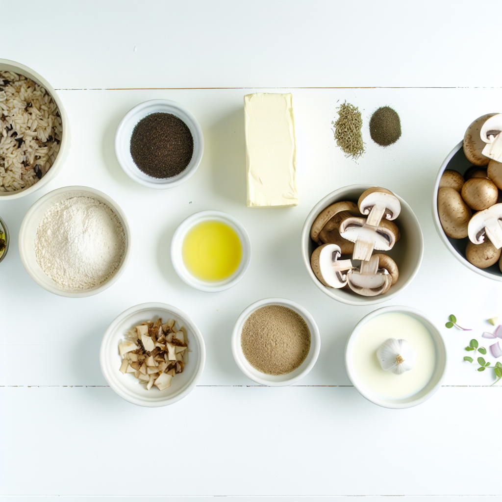 Creamy Mushroom Wild Rice Soup Recipe - Recipe Image