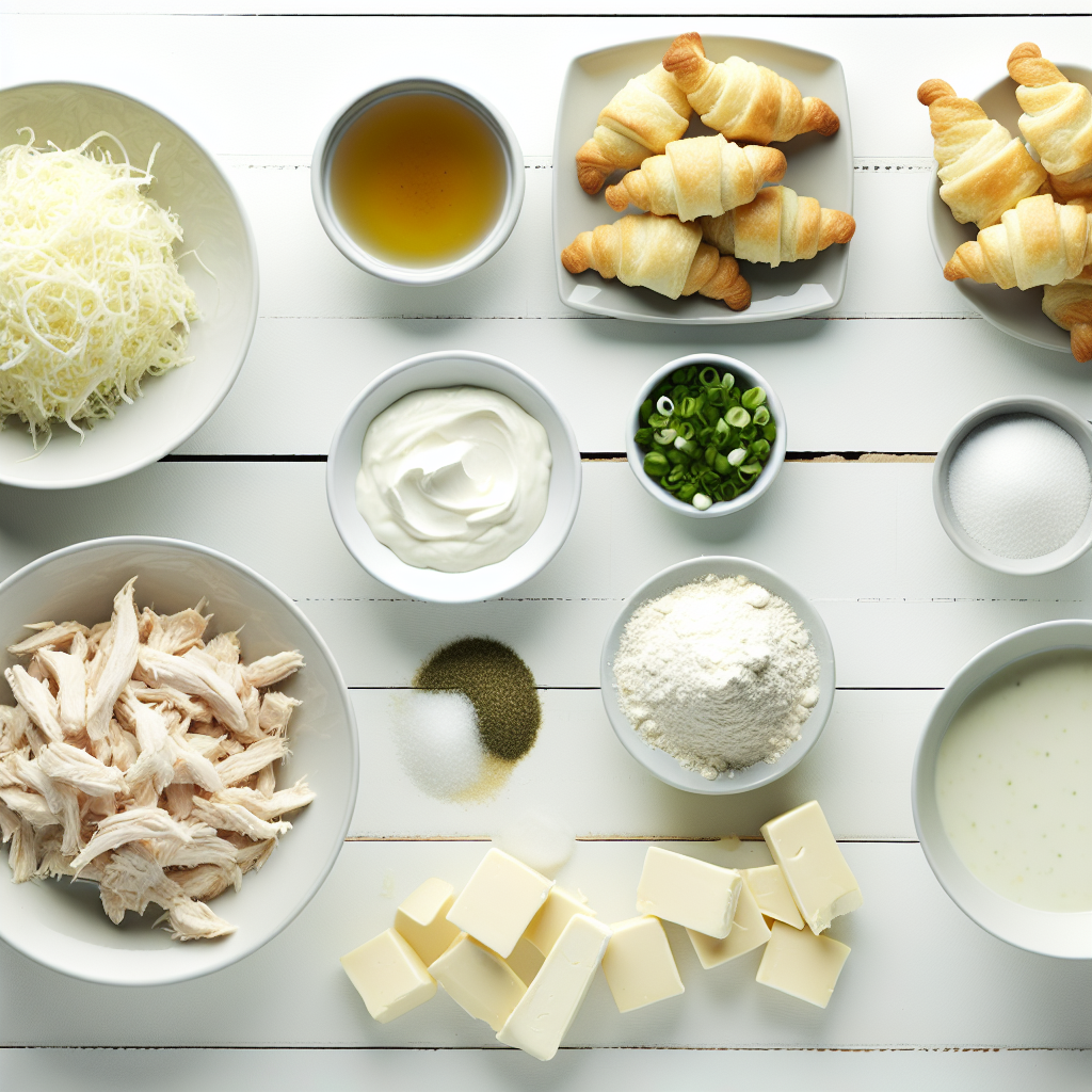 Comforting Chicken Pillows with Creamy Parmesan Sauce Recipe - Recipe Image