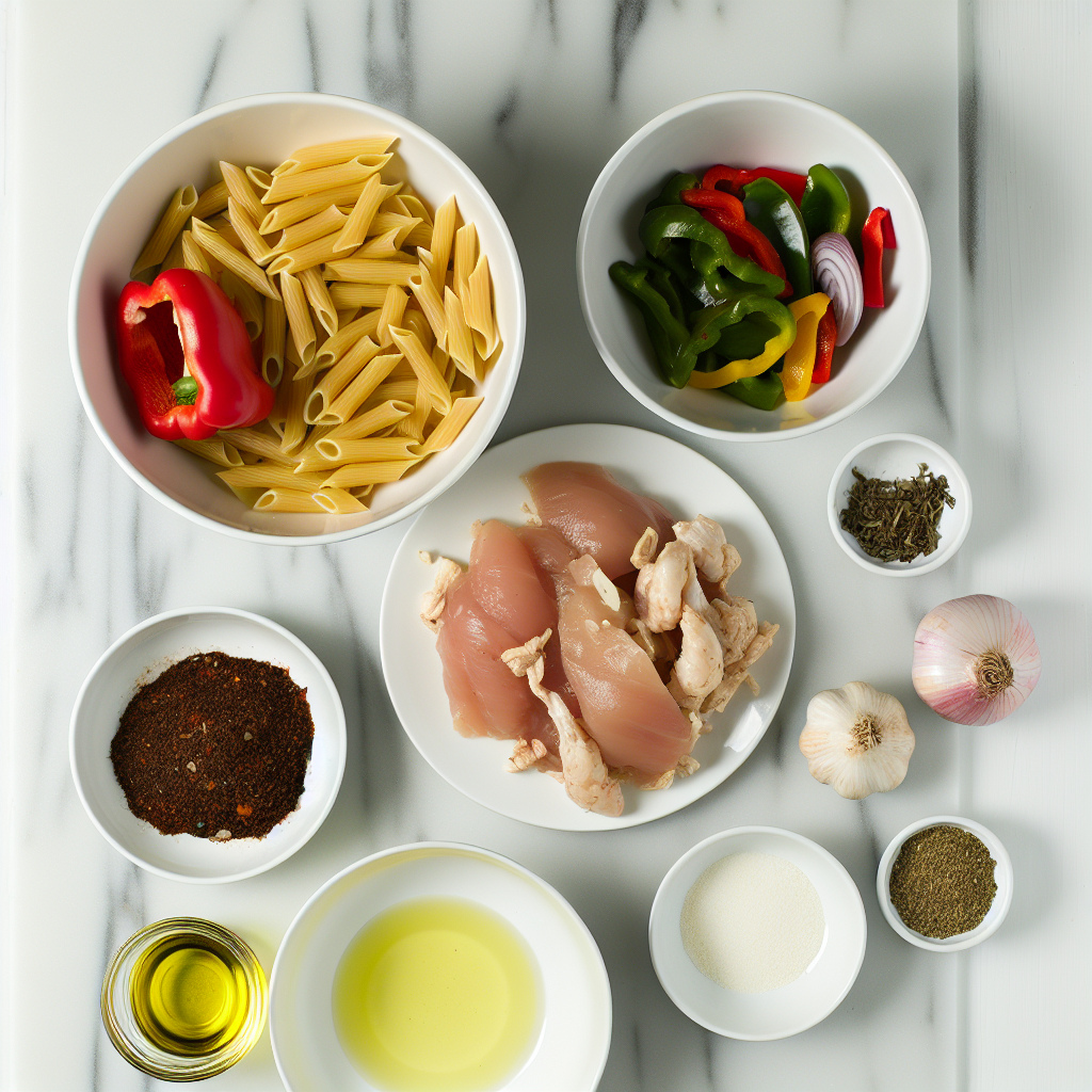 Jamaican Rasta Pasta Recipe - Recipe Image