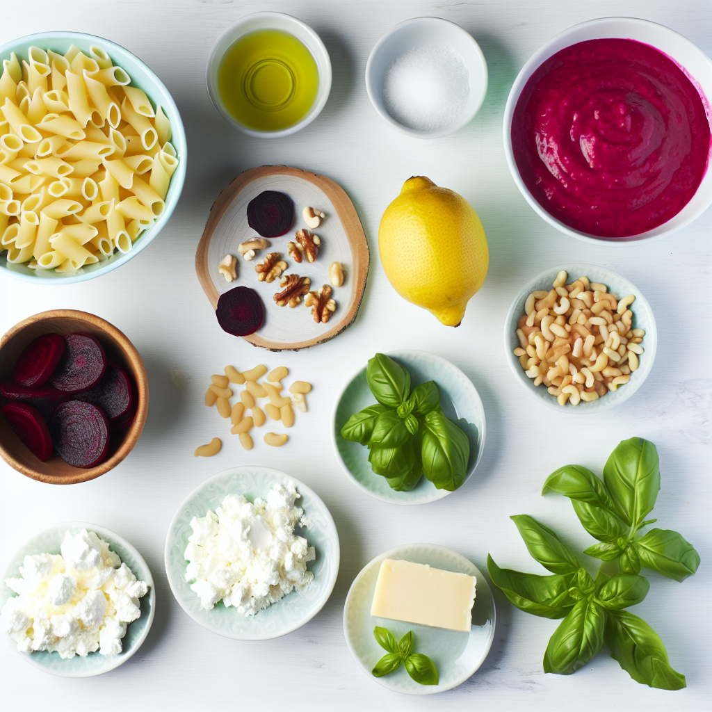 Super Creamy Beet Pasta Sauce Recipe - Recipe Image