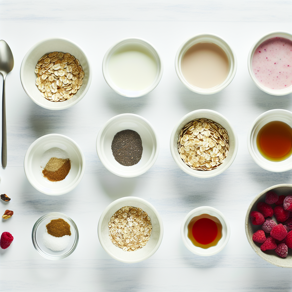 Simple and Healthy Raspberry Oatmeal Porridge Recipe - Recipe Image