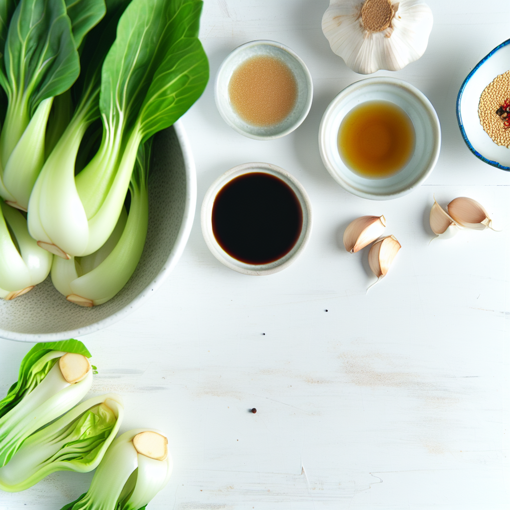 Garlic Ginger Bok Choy Stir-Fry Recipe - Recipe Image