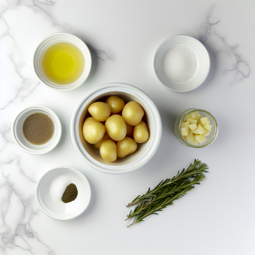 Crockpot Garlic Rosemary Potatoes Recipe - Recipe Image