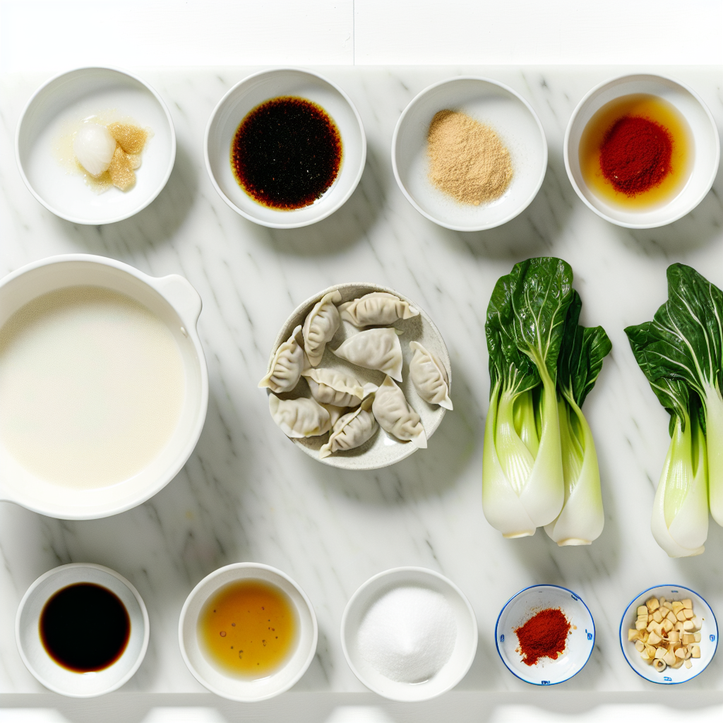 Viral One Pan Baked Dumplings Recipe - Recipe Image