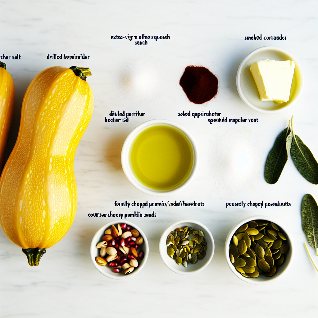 Roasted Delicata Squash with Maple Sage Vinaigrette Recipe - Recipe Image