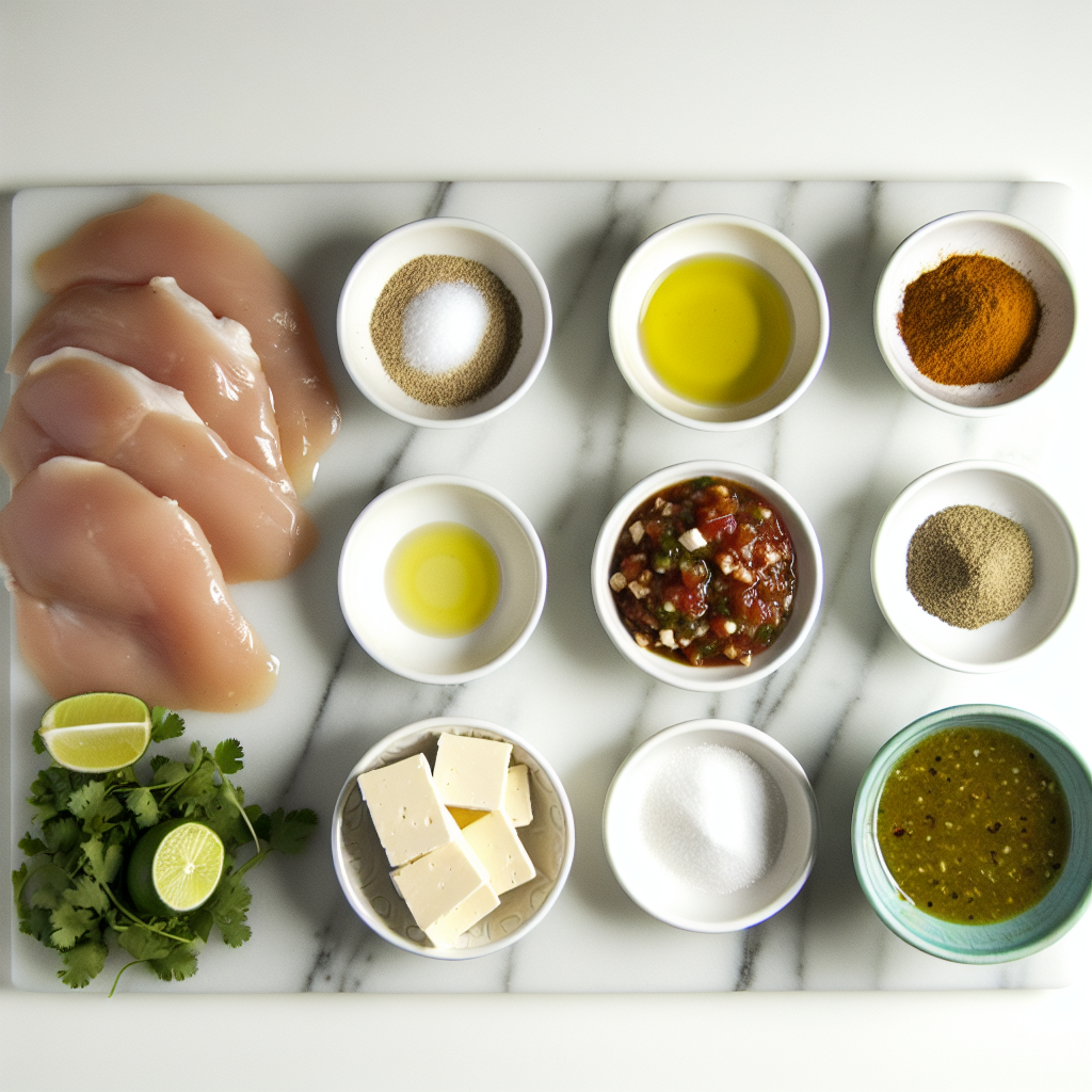 Grilled Salsa Verde Chicken with Melted Pepper Jack Recipe - Recipe Image