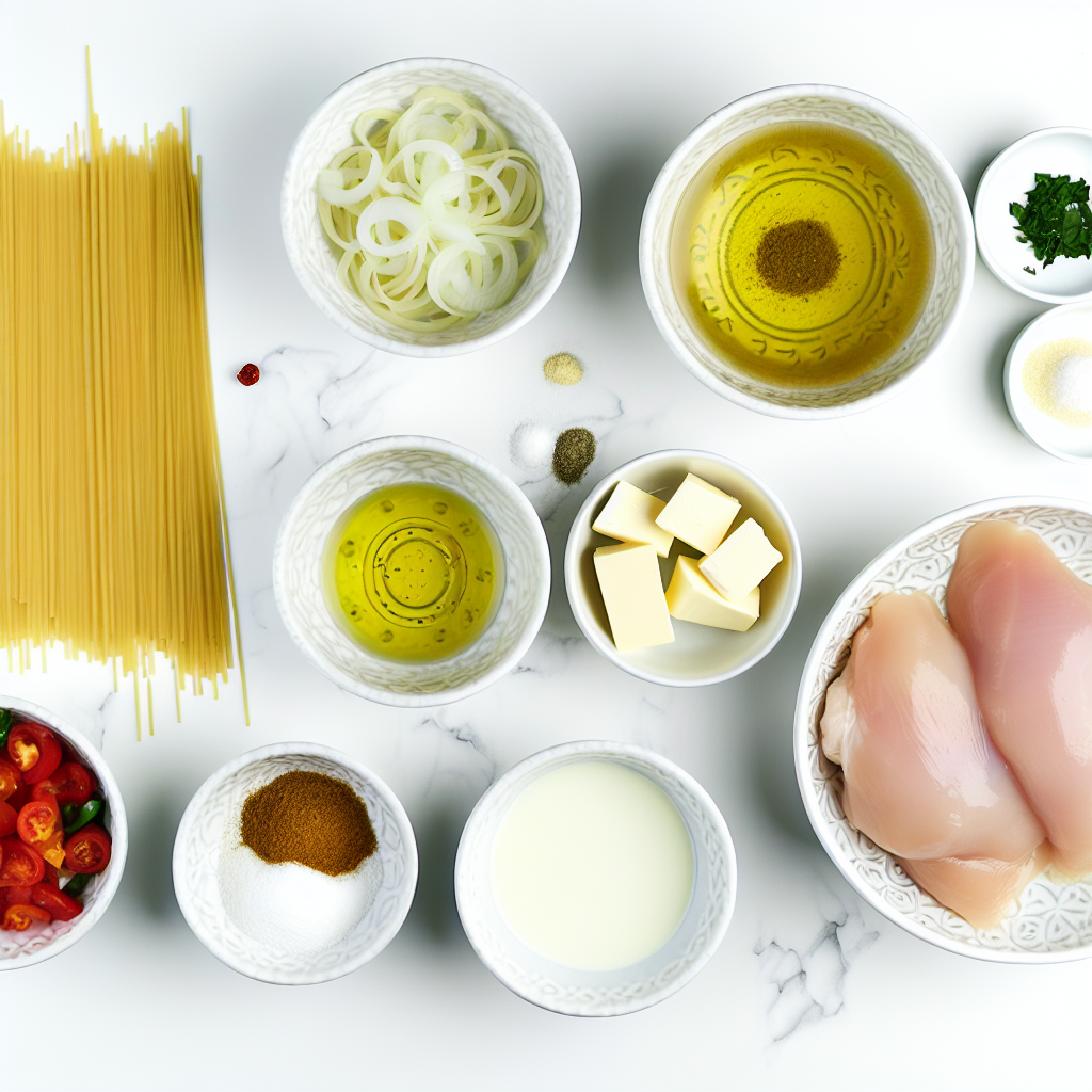 Cream Cheese Chicken Spaghetti Bake Recipe - Recipe Image