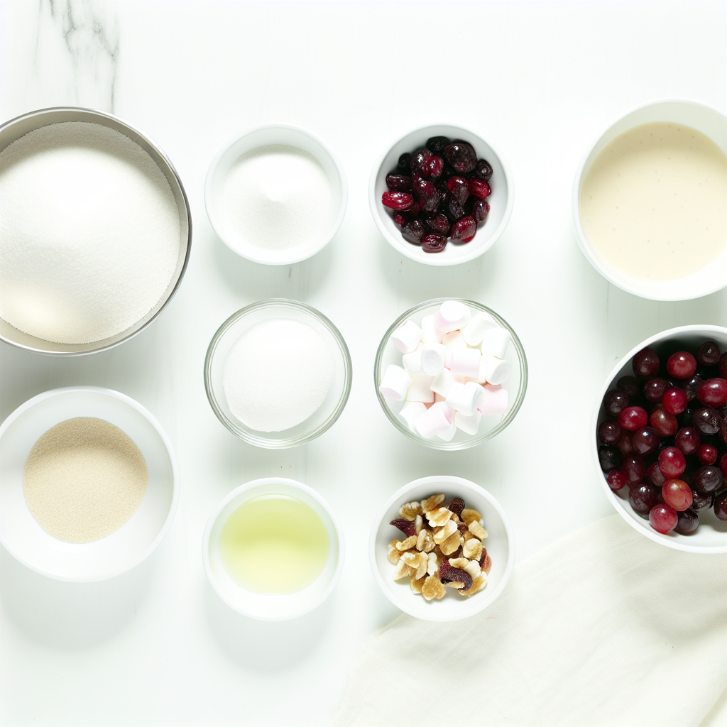 Cranberry Fluff Salad Recipe - Recipe Image