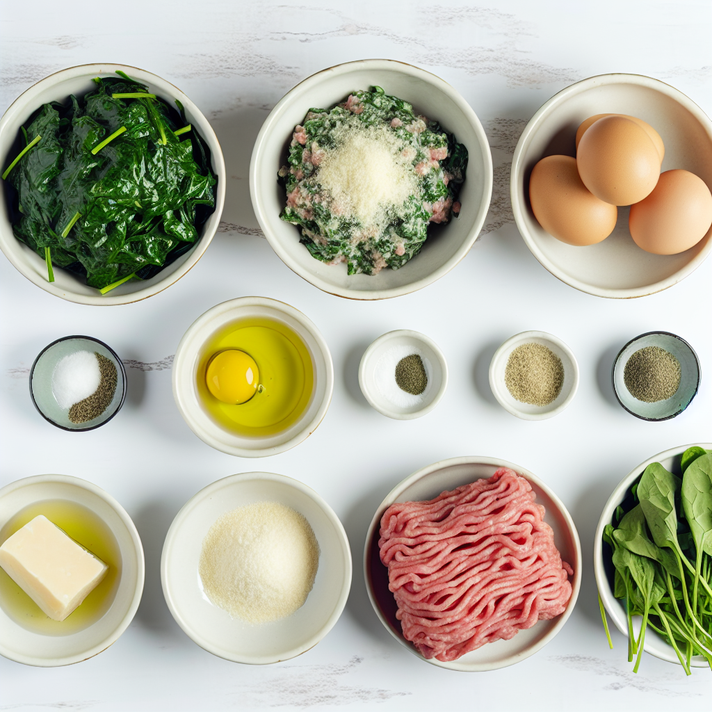 Spinach Garlic Meatballs Recipe - Recipe Image