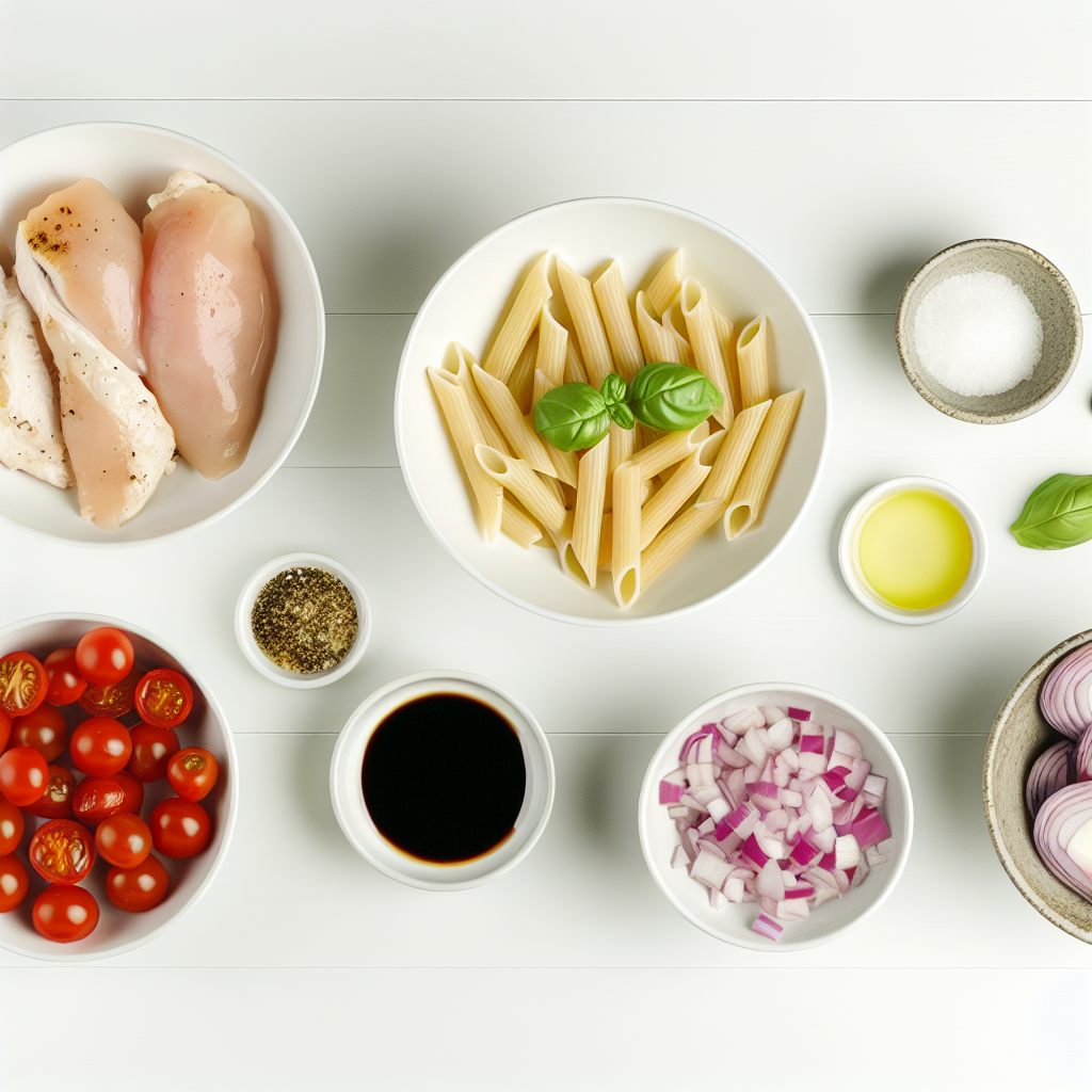 Easy Bruschetta Chicken Pasta Recipe for Weeknight Wins Recipe - Recipe Image